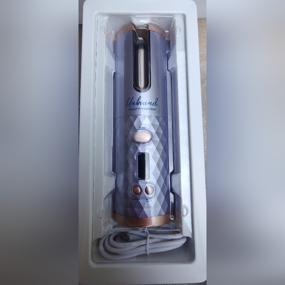 Conair Unbound Cordless Auto Curler Beauty In Motion for Curls and Waves Purple - Picture 7 of 11